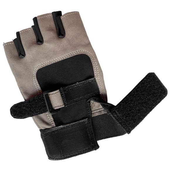 NEW Workout Half Finger Gloves M Trideer Gym Weights Cycling - Picture 8 of 9